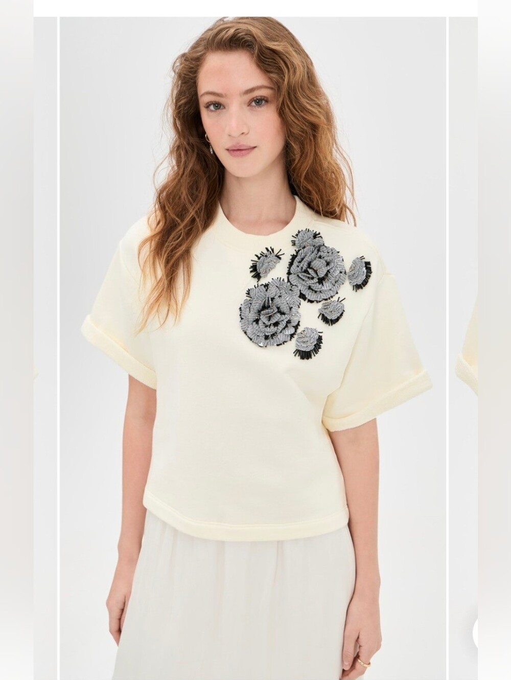 (BNWT) Cove Top with Embroidery